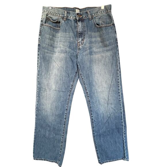 J Crew Mens Jeans 34x31 Relaxed Fit Denim Casual Everyday Cotton Blue - Picture 1 of 10